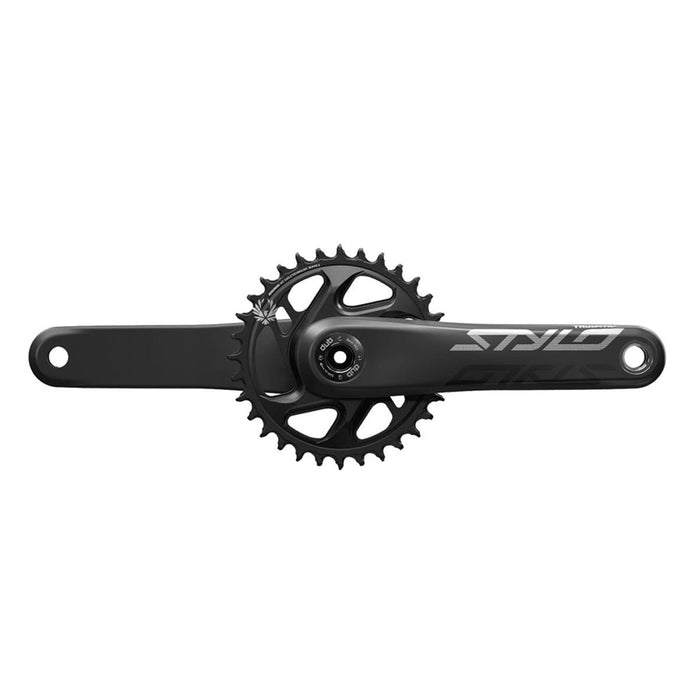 Truvativ Stylo Carbon Crankset Eagle DUB - 170mm - BLACK - (DUB Cups/Bearings & Chainring NOT INCLUDED)
