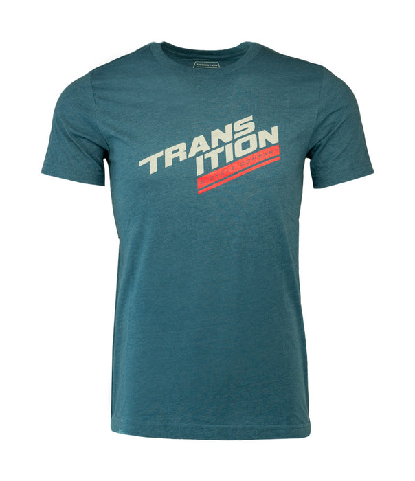 Transition TBC T-Shirt Stack Logo Teal